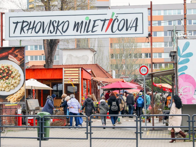 BRATISLAVA: Trhovisko Miletičova