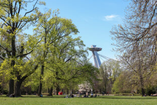 BRATISLAVA: Verejný park Sad Janka Kráľa