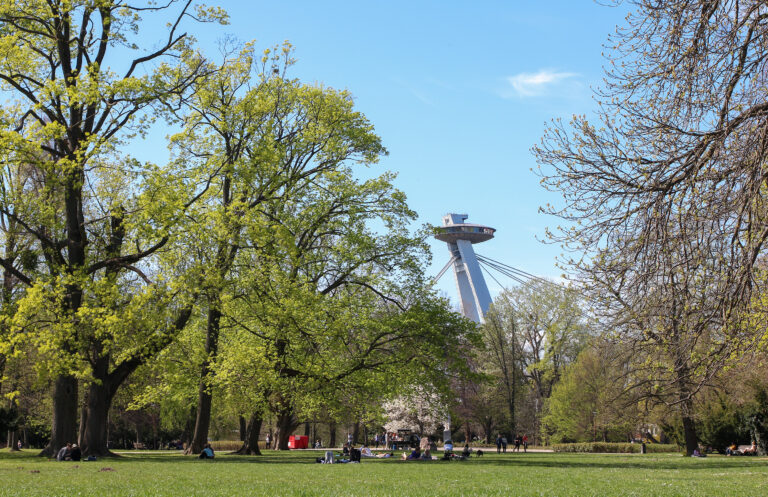 BRATISLAVA: Verejný park Sad Janka Kráľa