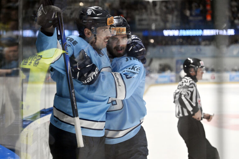 HOKEJ (finále 7. zápas): HK Nitra - HC Slovan Bratislava (Tipsport liga 2025/2026)