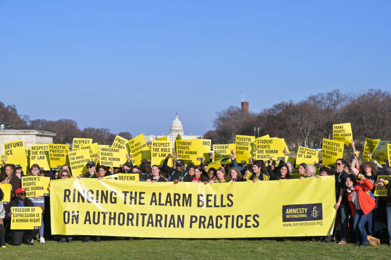 Amnesty International USA's DC Action 2026