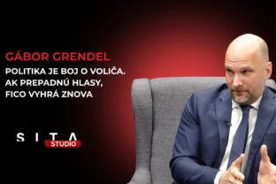 Gábor Grendel v rozhovore s Pavlem Urbanom počas nahrávania novej epizódy video podcastu v Štúdiu SITA.