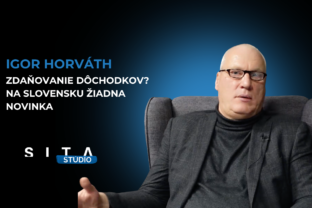 Igor Horváth v rozhovore s Andrejom Korimom počas nahrávania novej epizódy video podcast Má to Filipa v Štúdiu SITA.