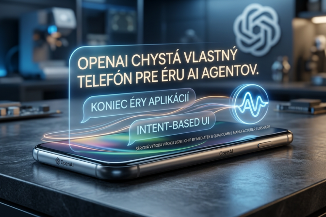 Tvorcovia ChatGPT vyvíjajú vlastný smartfón