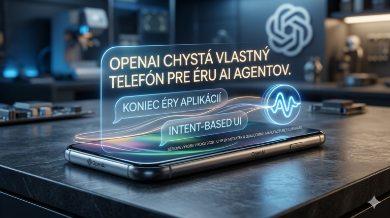 Tvorcovia ChatGPT vyvíjajú vlastný smartfón