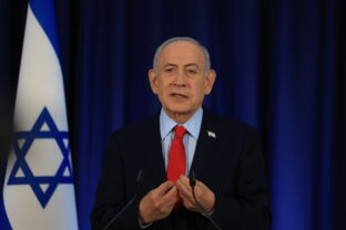 Israeli Prime Minister Benjamin Netanyahu holds a press conference, amid the U.S. Israel conflict with Iran, in Jerusalem