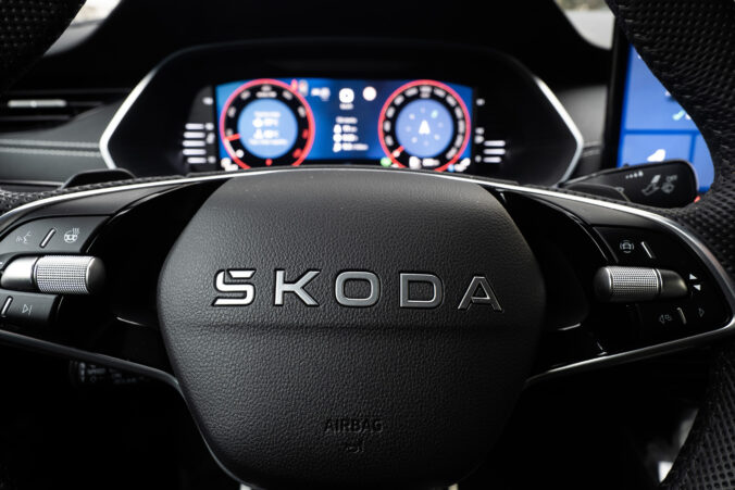 Prístrojový panel Škody Octavia Sportline