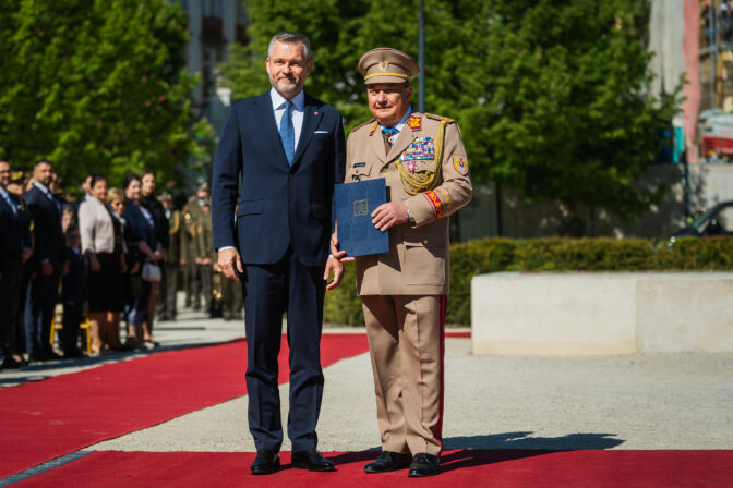 PREZIDENT: Vymenoval nového náčelníka GŠ OS SR