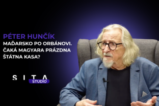 Peter Hunčík v rozhovore s Danielom Lukáčom a Stanislavom Janotom počas nahrávania video podcastu v Štúdiu SITA.