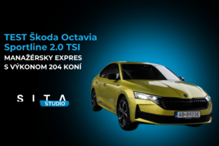 Test Škoda Octavia Sportline vo video podcaste Štúdia SITA, Autloike.