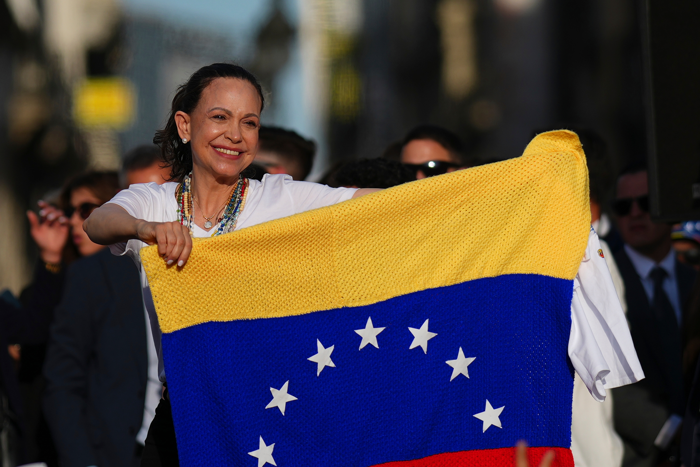Spain Venezuela Machado