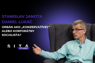 Stanislav Janota v diskusii s Danielom Lukáčom v novej epizod video podcast Konzervatívna kaviareň v Štúdiu SITA.