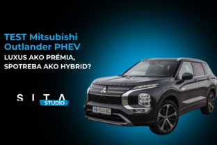 Test Mitsubishi Outlander PHEV vo video podcaste Štúdia SITA Autolike.