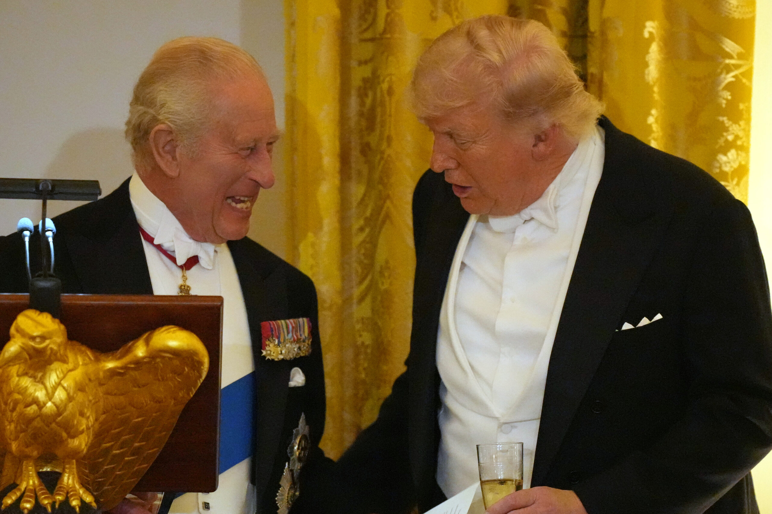 US Britain Royal Visit Trump