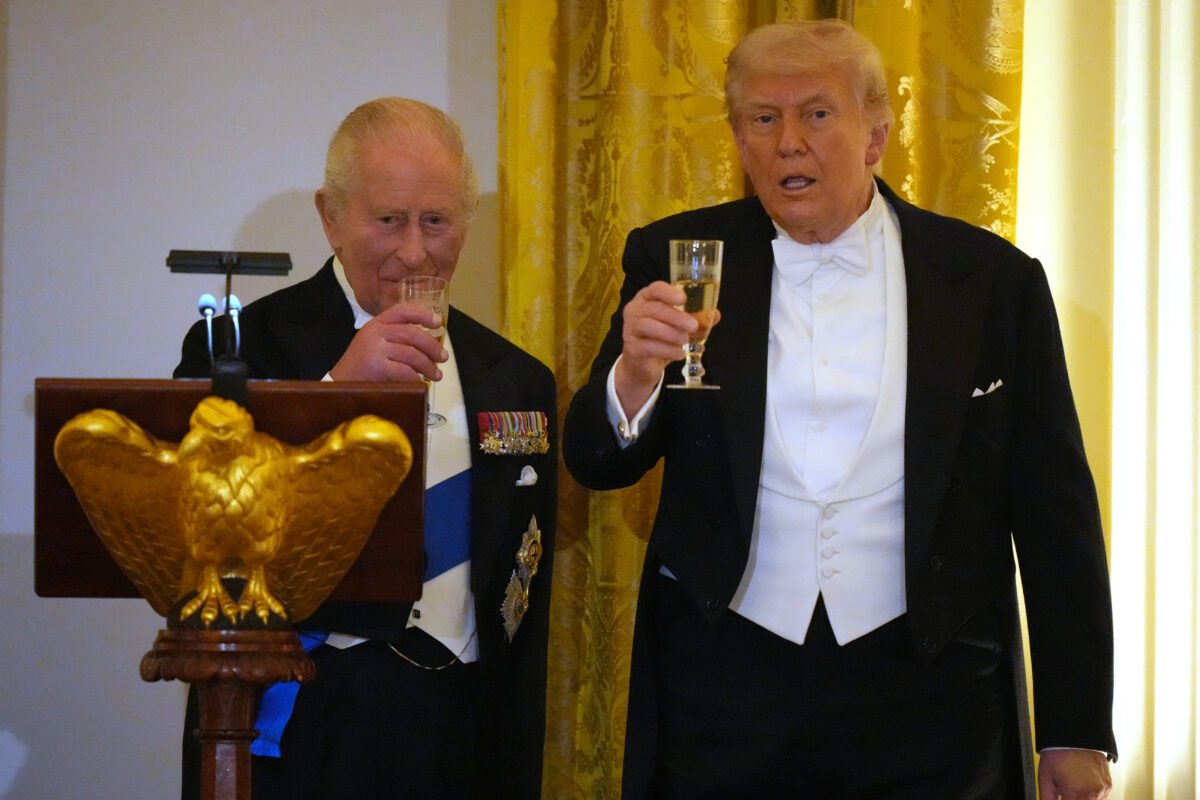 US Britain Royal Visit Trump