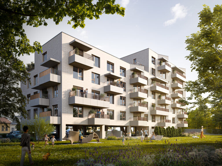 Rezidenčný projekt Tíšiny v lokalite Zátišie BA-Novom Meste (vizualizácie)