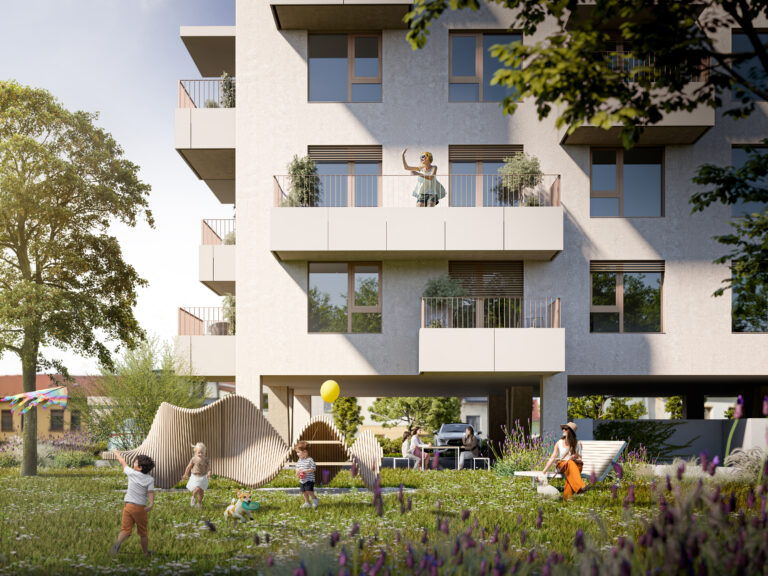 Rezidenčný projekt Tíšiny v lokalite Zátišie BA-Novom Meste (vizualizácie)