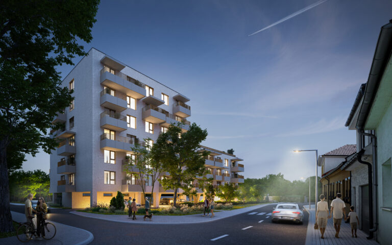 Rezidenčný projekt Tíšiny v lokalite Zátišie BA-Novom Meste (vizualizácie)