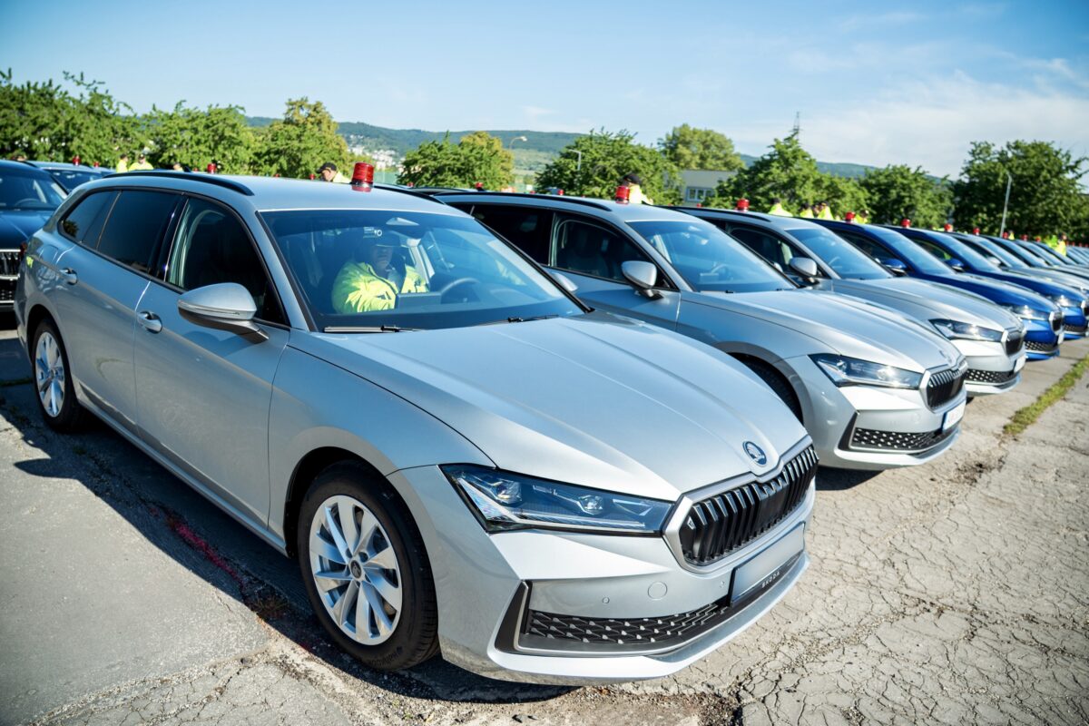 MV SR: Nové vozidlá pre dopravnú políciu
