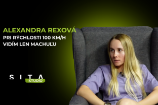 Alexandra Rexová počas nahrávania novej epizódy video podcastu v Štúdiu SITA