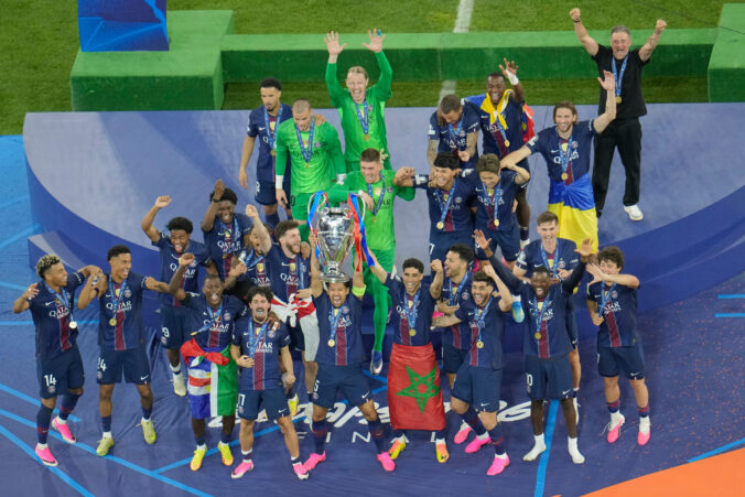 Fotografie z finále (Liga majstrov 2025/2026): Paríž St. Germain - Arsenal