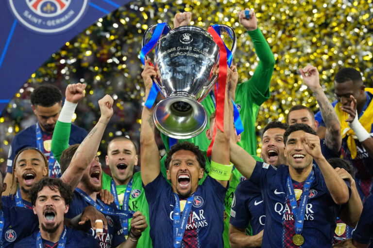 Fotografie z finále (Liga majstrov 2025/2026): Paríž St. Germain - Arsenal