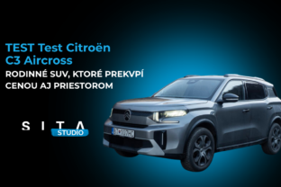 Testovacia jazda Citroen C3 Aircross v relácii Autolike Štúdia SITA.