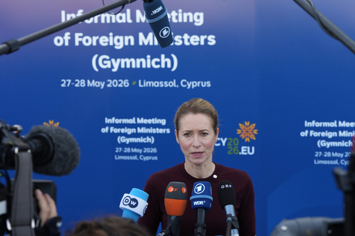 Kallasov&aacute; varovala, že diskusia o sprostredkovateľovi pre rokovania s Moskvou o Ukrajine je ruskou pascou - SITA.sk