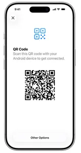 Prenos dát medzi Androidom a iOS využitím QR kódu