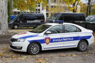 Skoda Octavia 3rd gen. of  Gendarmerie (Serbian Armed Police Forces, zandarmerija)