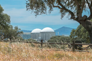 Almaraz Nuclear Power Plant in Cáceres, Spain.