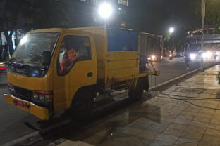 Diesel Transport Truck for Backup Power at an Event