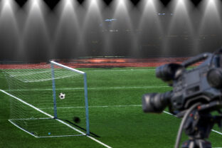 Video Assistant Referee VAR System for football.
