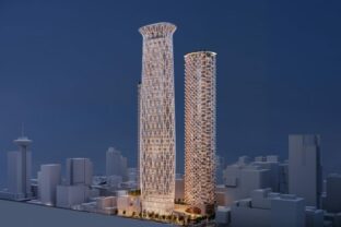 Z hlbín oceánu až do neba: Vancouver plánuje prvý supermrakodrap inšpirovaný morskými špongiami