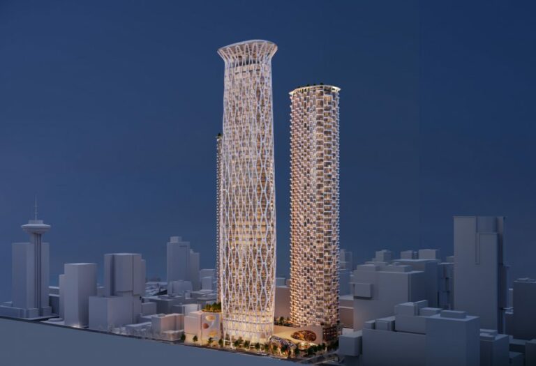 Z hlbín oceánu až do neba: Vancouver plánuje prvý supermrakodrap inšpirovaný morskými špongiami