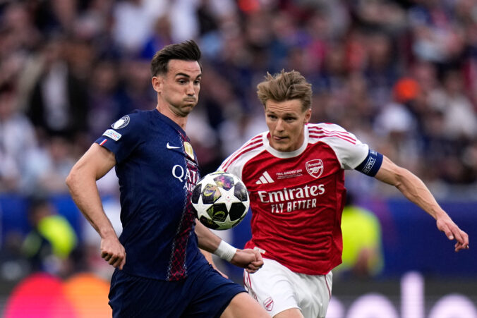 Fotografie z finále (Liga majstrov 2025/2026): Paríž St. Germain - Arsenal