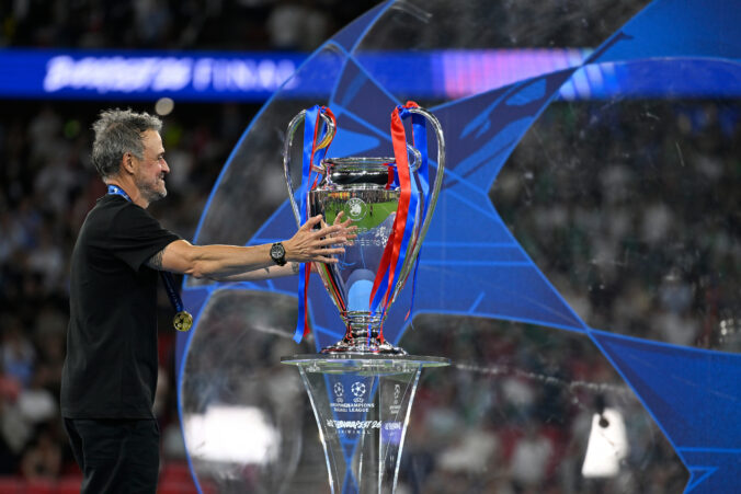 Fotografie z finále (Liga majstrov 2025/2026): Paríž St. Germain - Arsenal