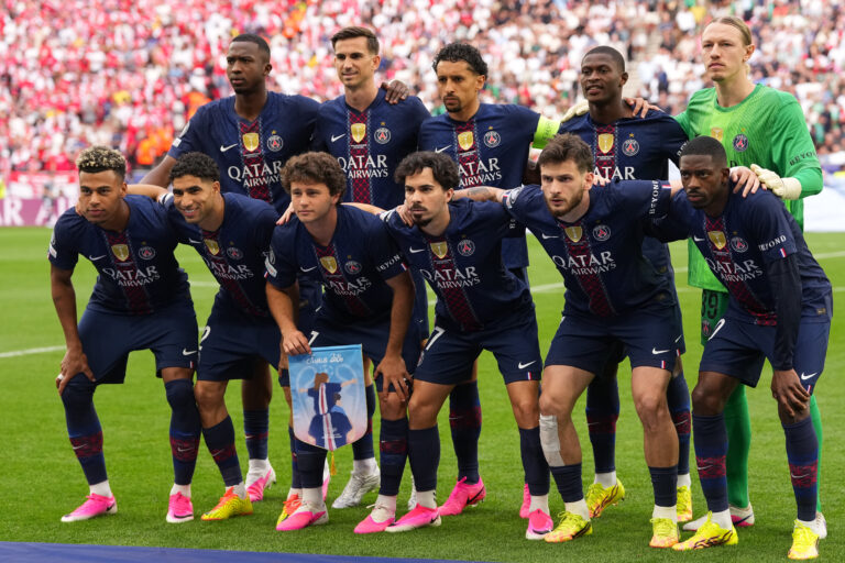 Fotografie z finále (Liga majstrov 2025/2026): Paríž St. Germain - Arsenal