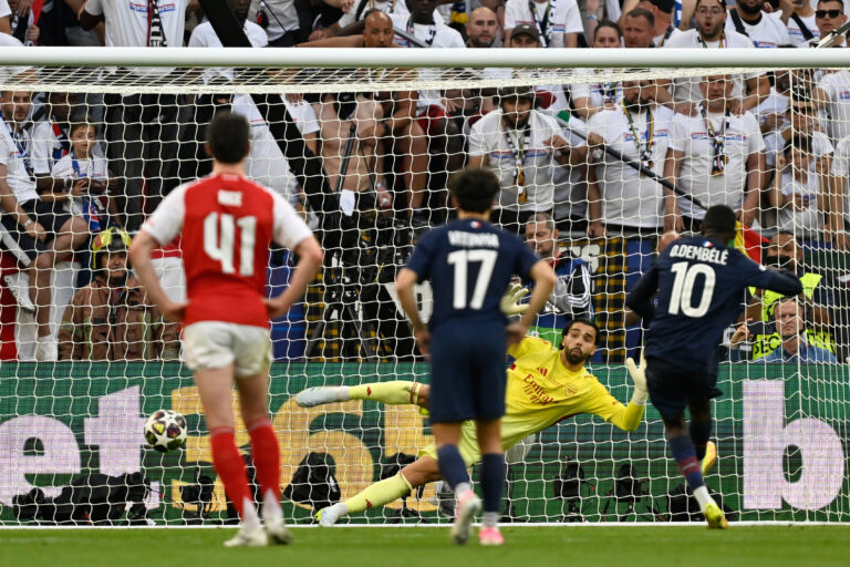 Fotografie z finále (Liga majstrov 2025/2026): Paríž St. Germain - Arsenal