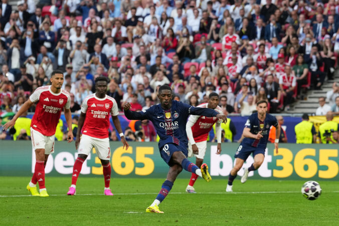 Fotografie z finále (Liga majstrov 2025/2026): Paríž St. Germain - Arsenal