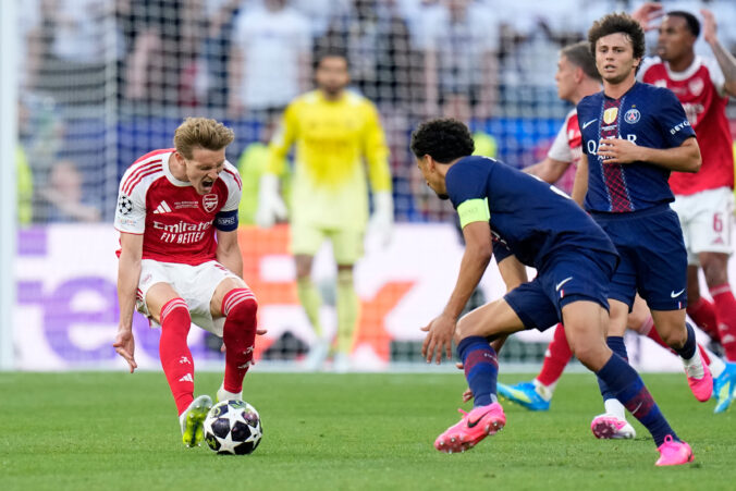 Fotografie z finále (Liga majstrov 2025/2026): Paríž St. Germain - Arsenal
