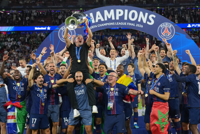 Fotografie z finále (Liga majstrov 2025/2026): Paríž St. Germain - Arsenal