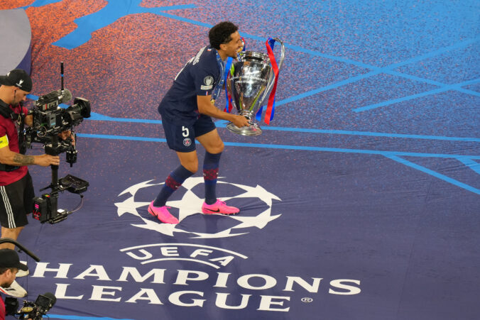 Fotografie z finále (Liga majstrov 2025/2026): Paríž St. Germain - Arsenal
