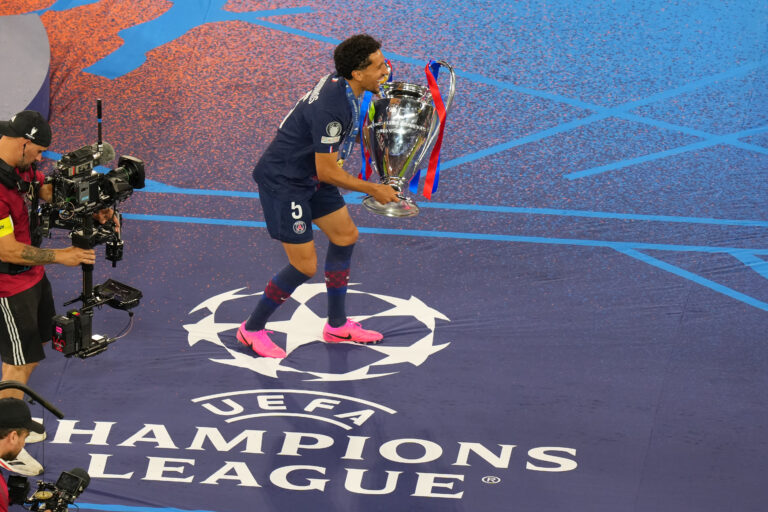 Fotografie z finále (Liga majstrov 2025/2026): Paríž St. Germain - Arsenal