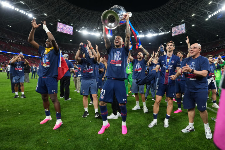 Fotografie z finále (Liga majstrov 2025/2026): Paríž St. Germain - Arsenal