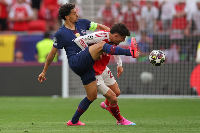Fotografie z finále (Liga majstrov 2025/2026): PSG Paríž St. Germain - Arsenal