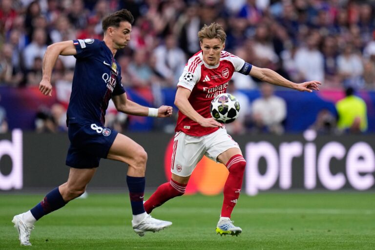 Fotografie z finále (Liga majstrov 2025/2026): Paríž St. Germain - Arsenal