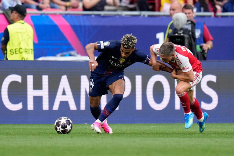 Fotografie z finále (Liga majstrov 2025/2026): PSG Paríž St. Germain - Arsenal
