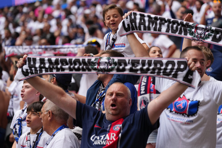Fotografie z finále (Liga majstrov 2025/2026): Paríž St. Germain - Arsenal
