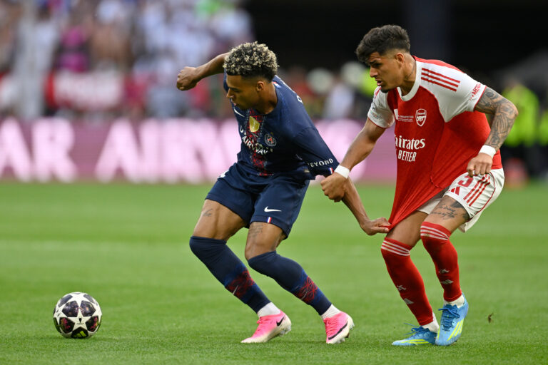 Fotografie z finále (Liga majstrov 2025/2026): Paríž St. Germain - Arsenal